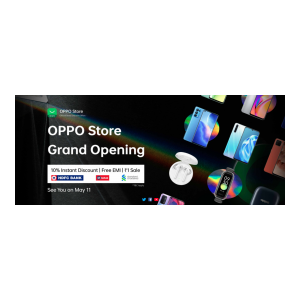 Oppo Store Grand Opening: Rs 1 Flash Sale Deals and more (Live at 8 PM today)
